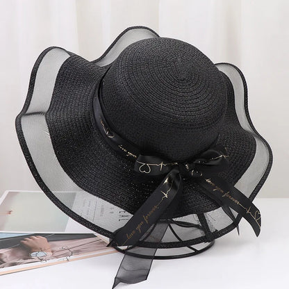 Chapeau de Paille Femme à Ruban - Poppy