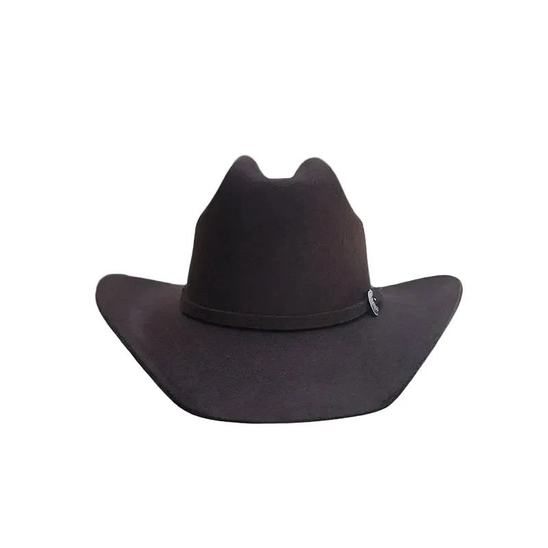 Chapeau Cowboy Laine – Bord Large Structuré