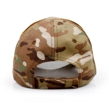 Casquette Tactique Camouflage Crâne – Black Ops