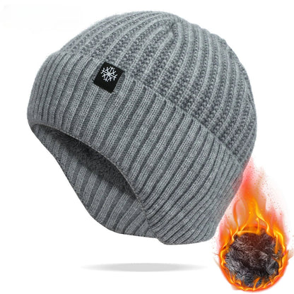Bonnet Hiver Doublé en Polaire - FrostShield