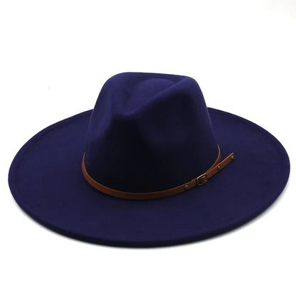 Chapeau Fedora Coton avec Bande Ajustable