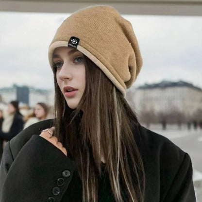 Bonnet Femme long en laine - Frosty