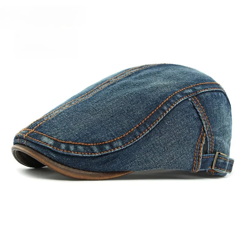 Béret Homme Denim Vintage - RetroChic