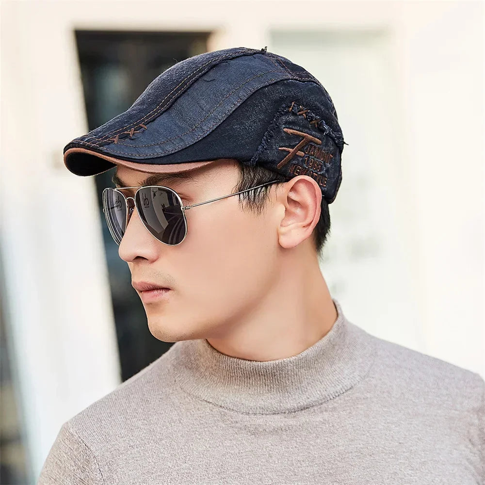 Béret Homme Coton Vintage - Tohuan