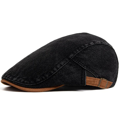 Béret Homme Denim – Texture Jean Ajustable