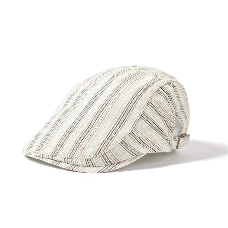 Béret  Homme Rayé Coton - Casual Chic