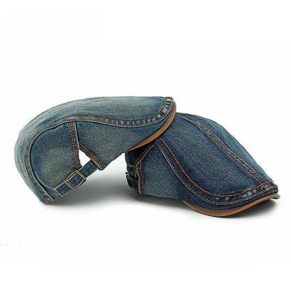 Béret Homme Denim Vintage - RetroChic