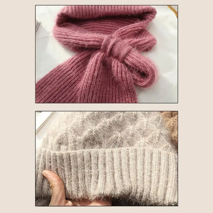 Bonnet Femme Intégral Coupe-Vent Épais - Alpine