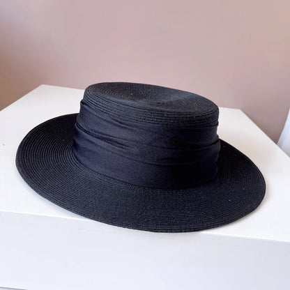 Chapeau de Paille Large Bord Femme - Sunnyfin