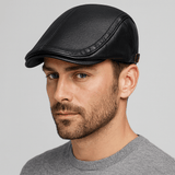 Béret Casquette Homme Cuir