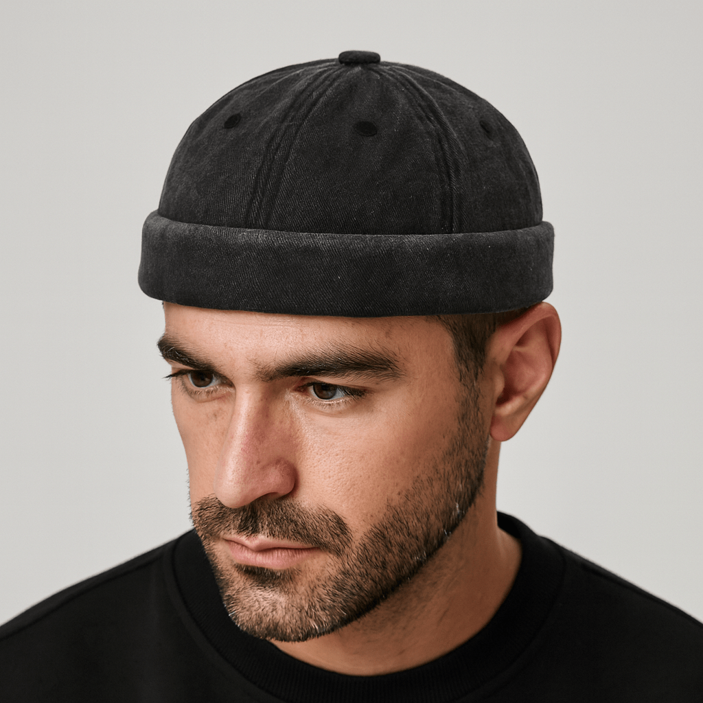 Bonnet Casquette Homme Noir Noir