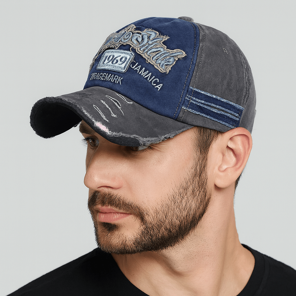 Casquette à Visière Homme Original Bleu Marine