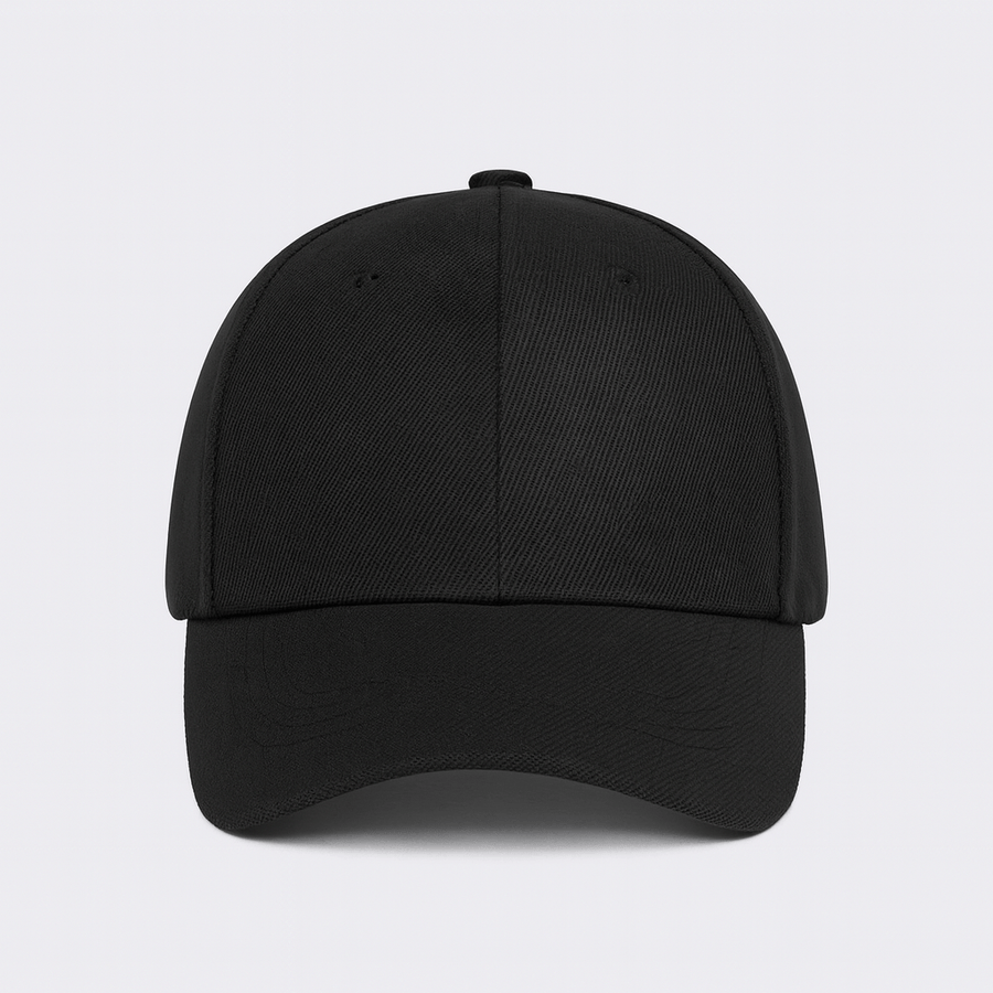 Casquette Baseball Femme Noir Noir