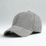 Casquette Baseball Homme Hiver Gris