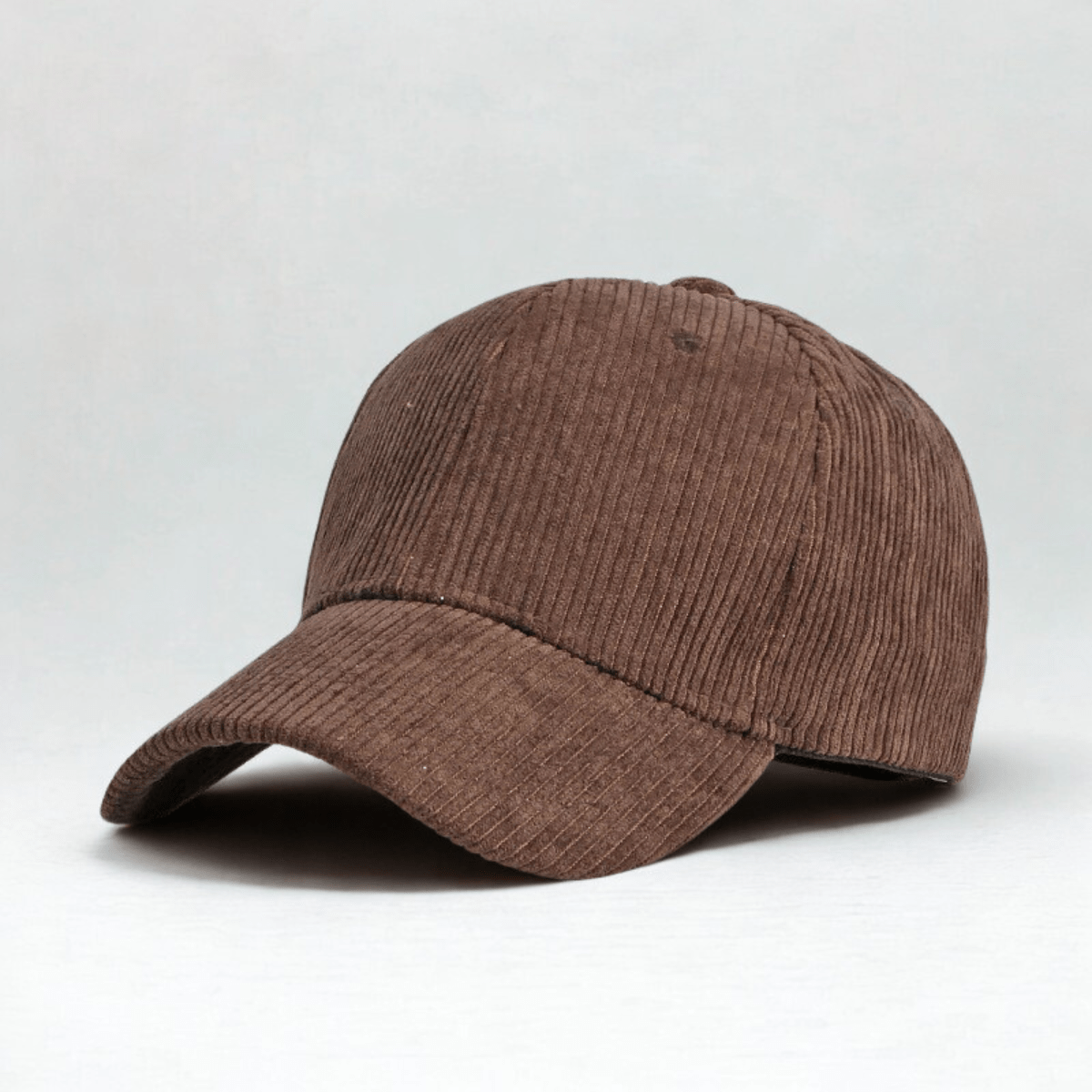 Casquette Baseball Homme Hiver Marron