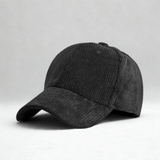 Casquette Baseball Homme Hiver Noir