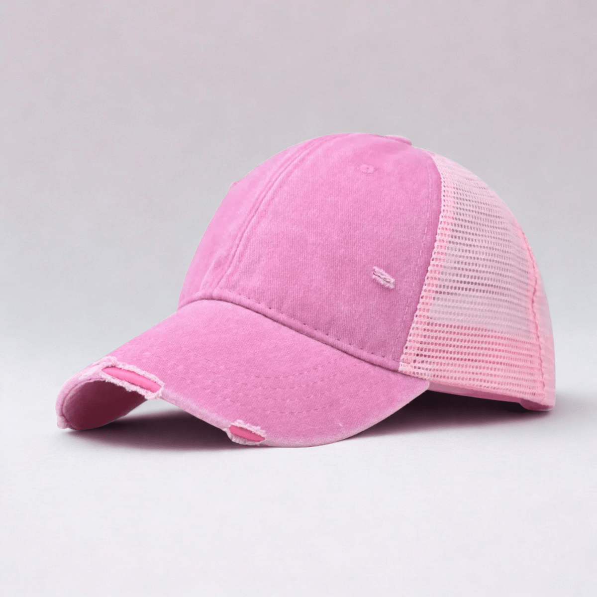 Casquette Baseball Homme Rose Rose