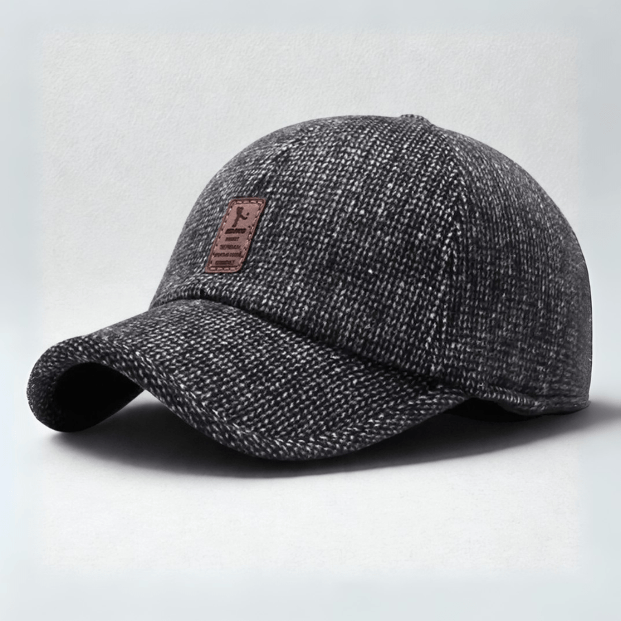 Casquette Baseball Laine Homme Gris