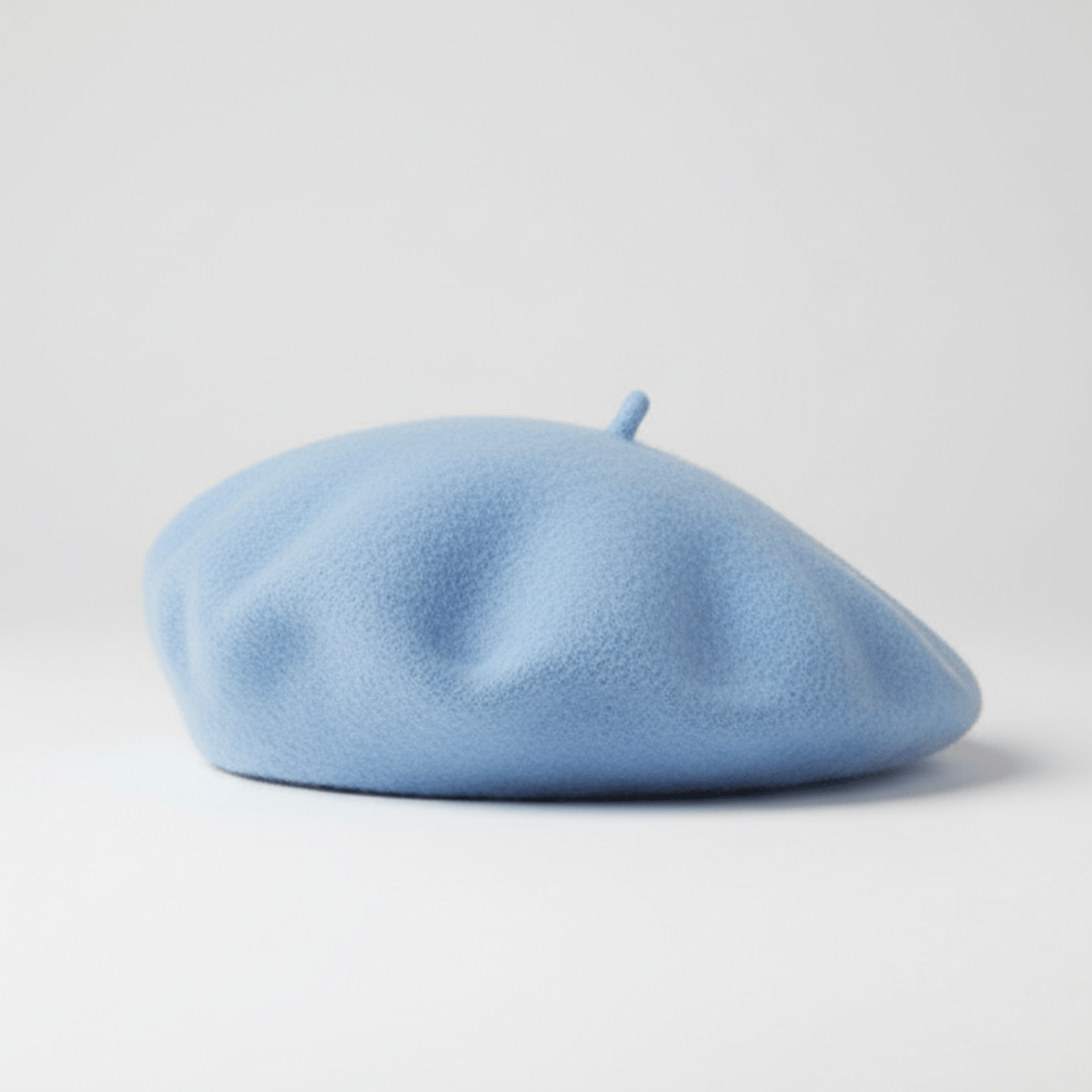 Casquette Béret Basque Homme Bleu Clair
