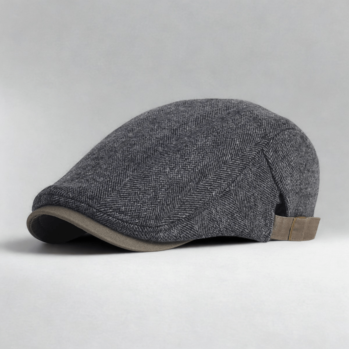 Casquette Béret Hiver Homme Gris foncé