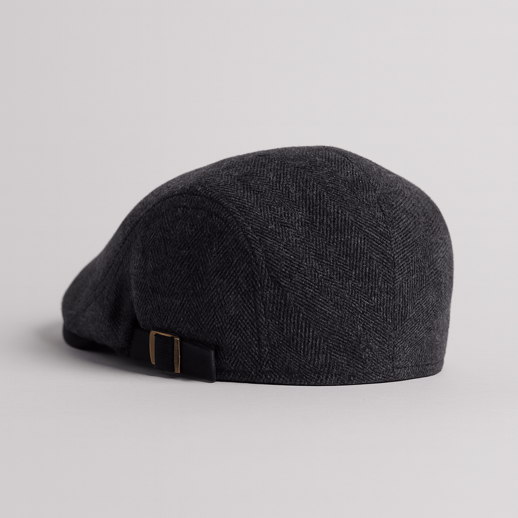 Casquette Beret Hiver Homme Noir Noir