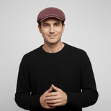 Casquette Béret Homme Tendance Bordeau