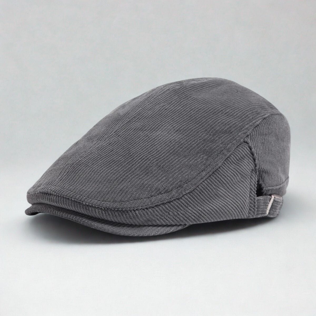 Casquette Béret Velours Femme Gris