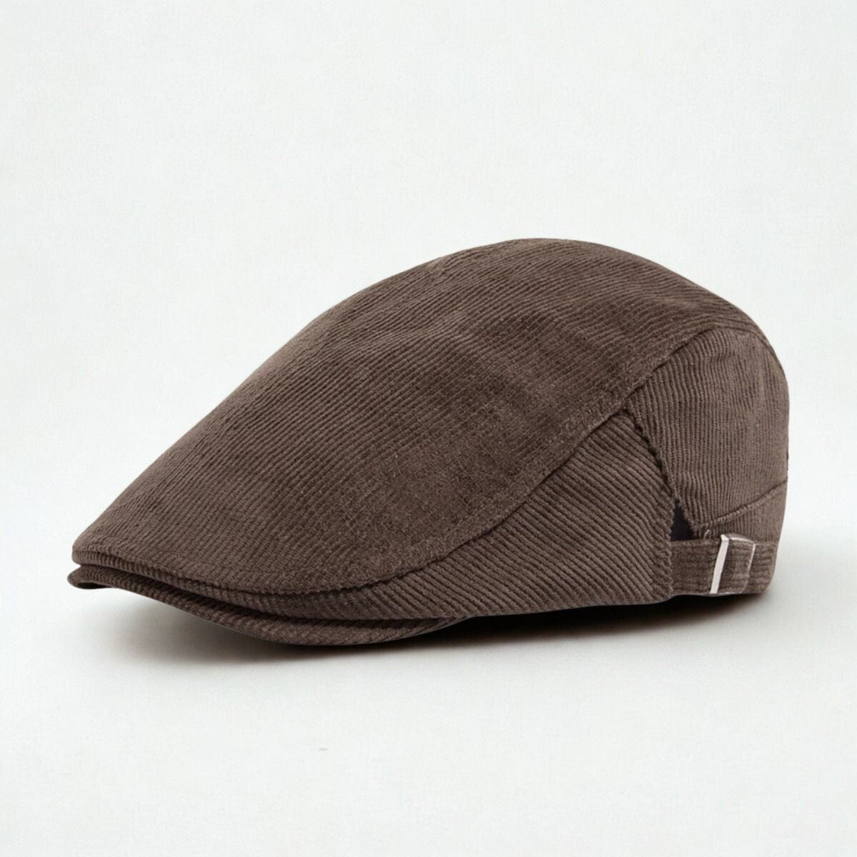 Casquette Béret Velours Femme Marron