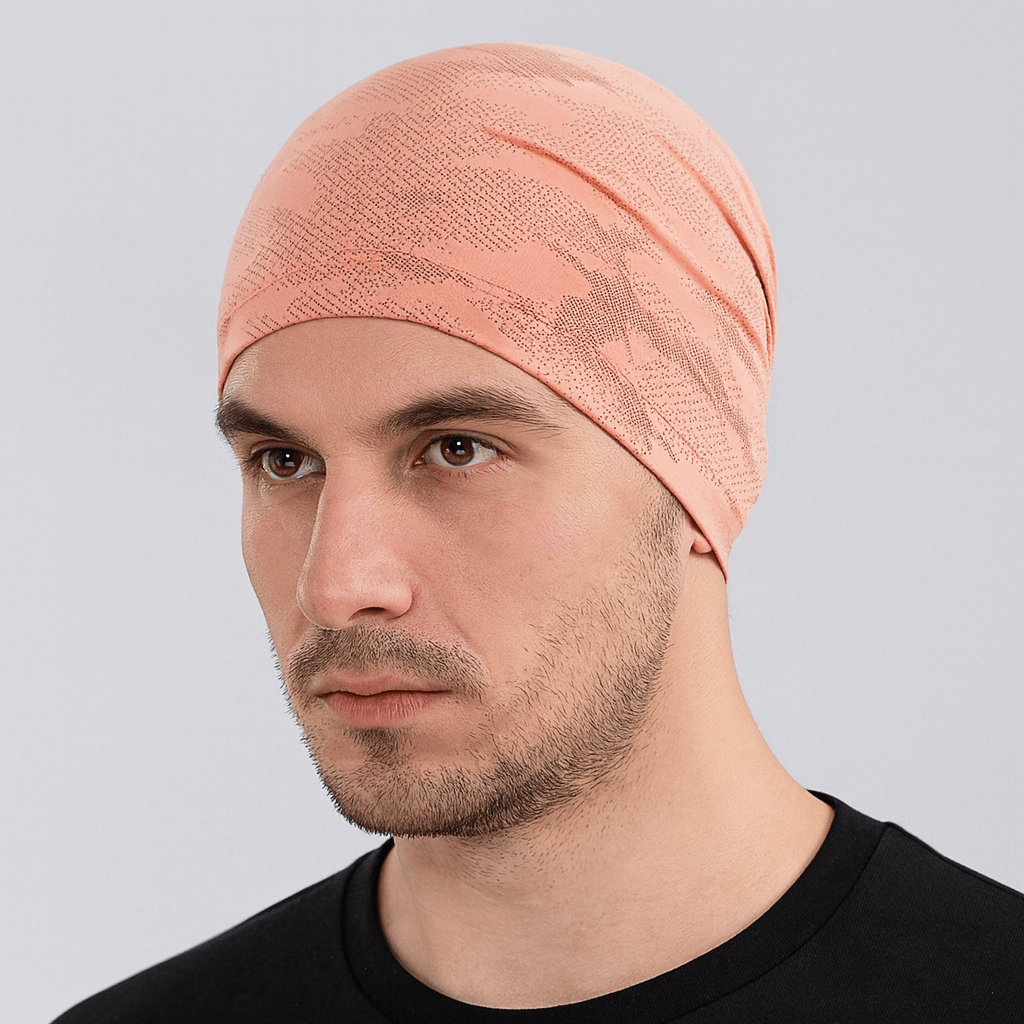 Casquette Bonnet Running Éte Homme Saumon