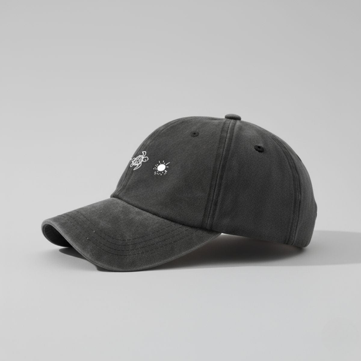 Casquette Élégante Été Femme Noir