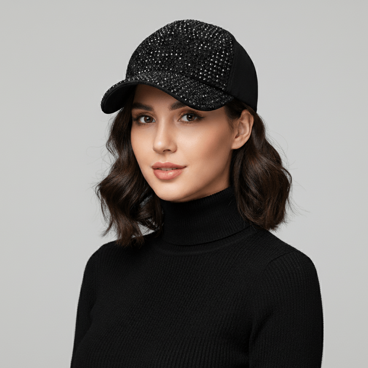 Casquette Femme Été à Strass