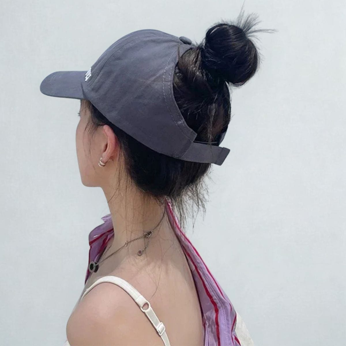 Casquette Femme Éte Running Gris