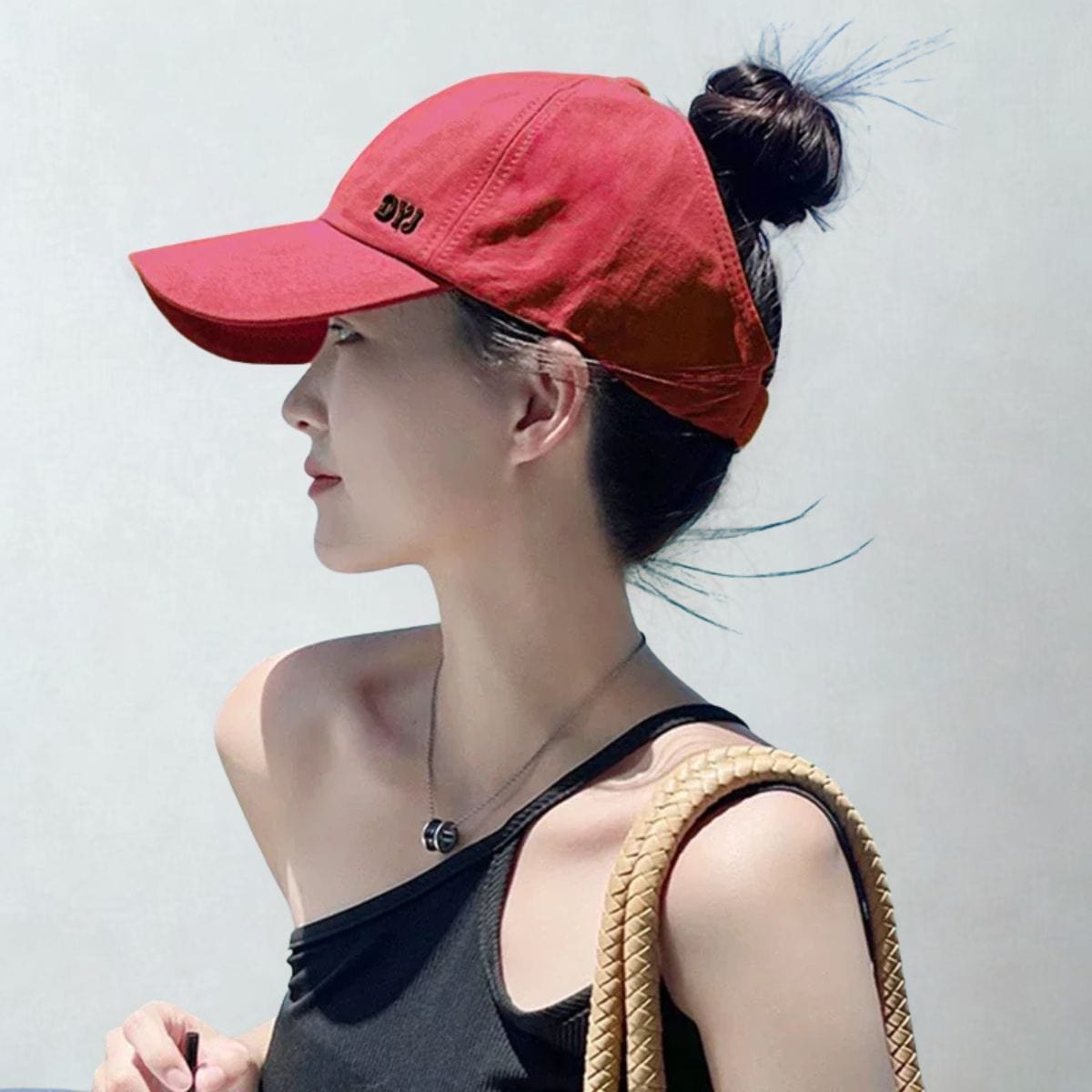Casquette Femme Éte Running Rouge