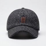 Casquette Homme Hiver Laine Gris Gris