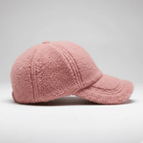 Casquette Homme Hiver Velours Rose
