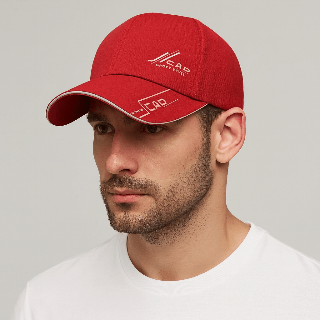 Casquette Homme Run Rouge