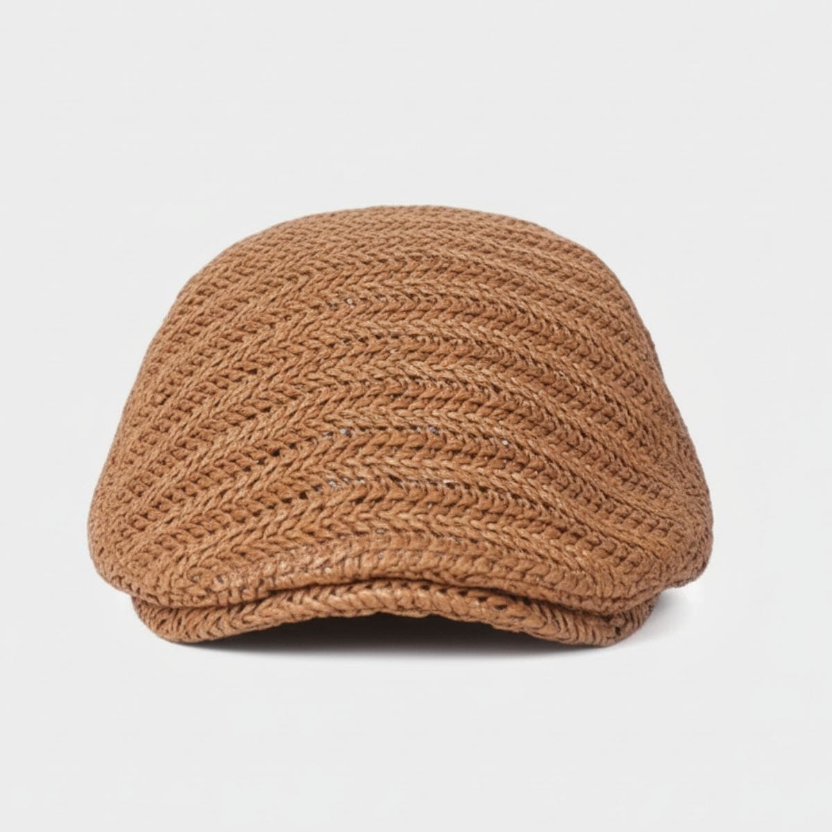 Casquette Plate Femme Été Marron