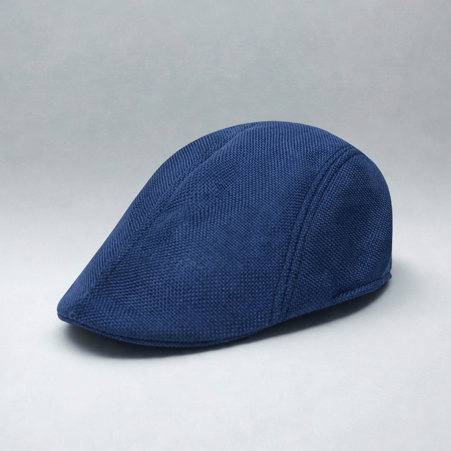 Casquette Plate Homme Éte Bleu