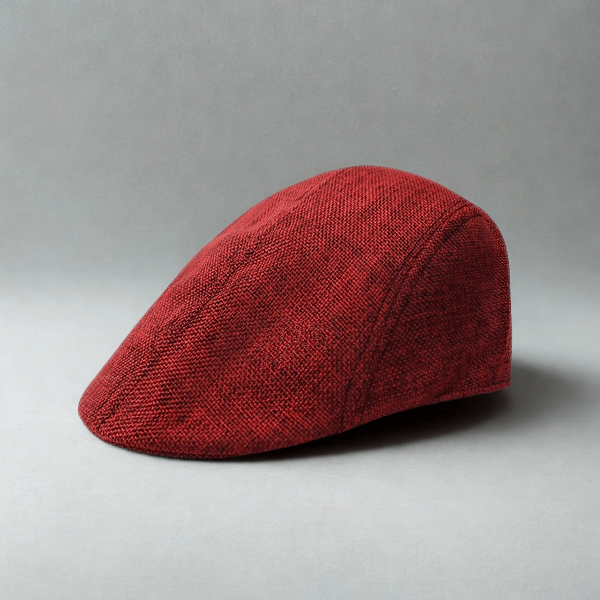 Casquette Plate Homme Éte Rouge