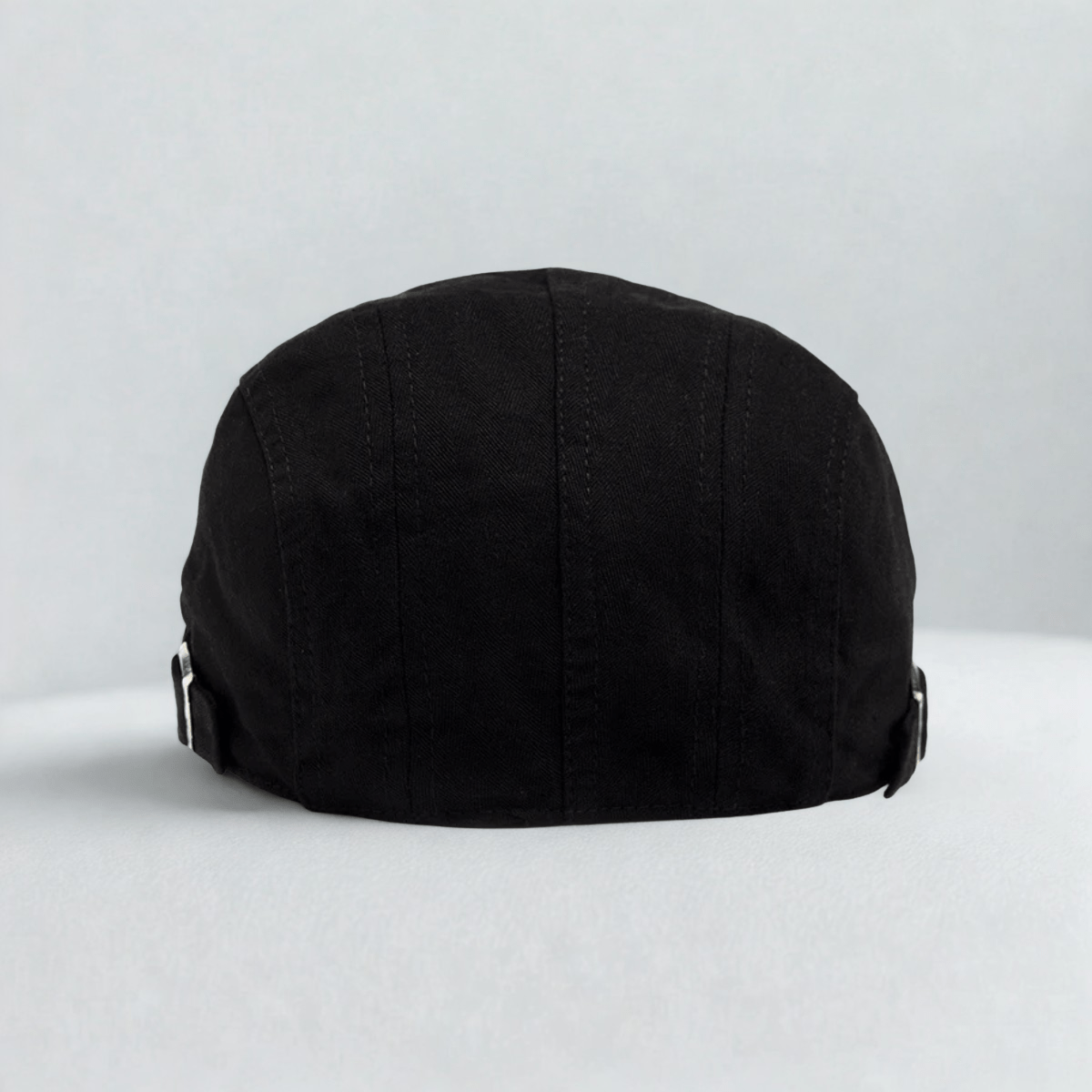 Casquette Plate Homme Noir
