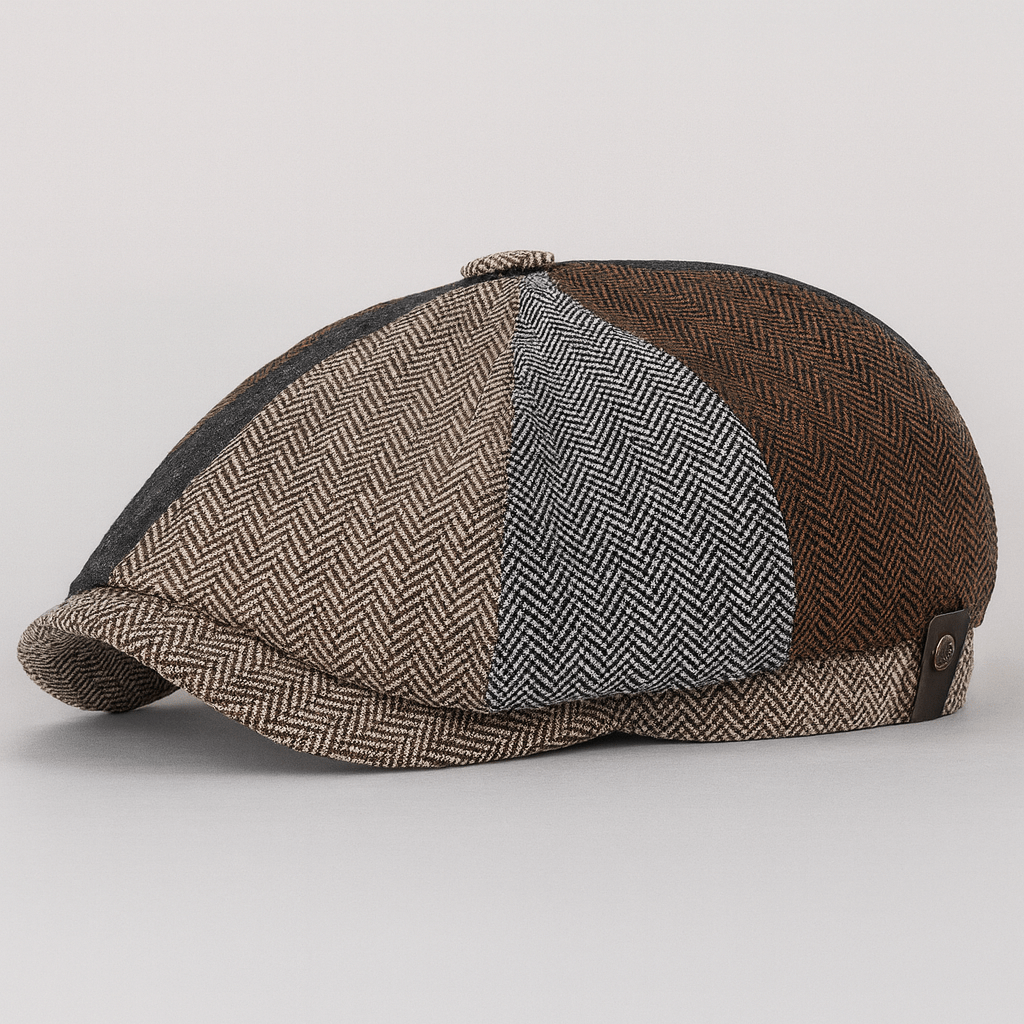 Casquette Plate Homme Tendance Multicolore