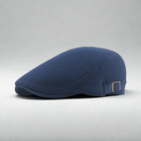 Casquette Plate Homme Tendance Vintage Bleu Marine