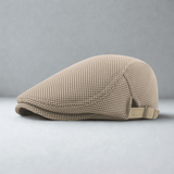 Casquette Plate Homme Tendance Vintage Kaki