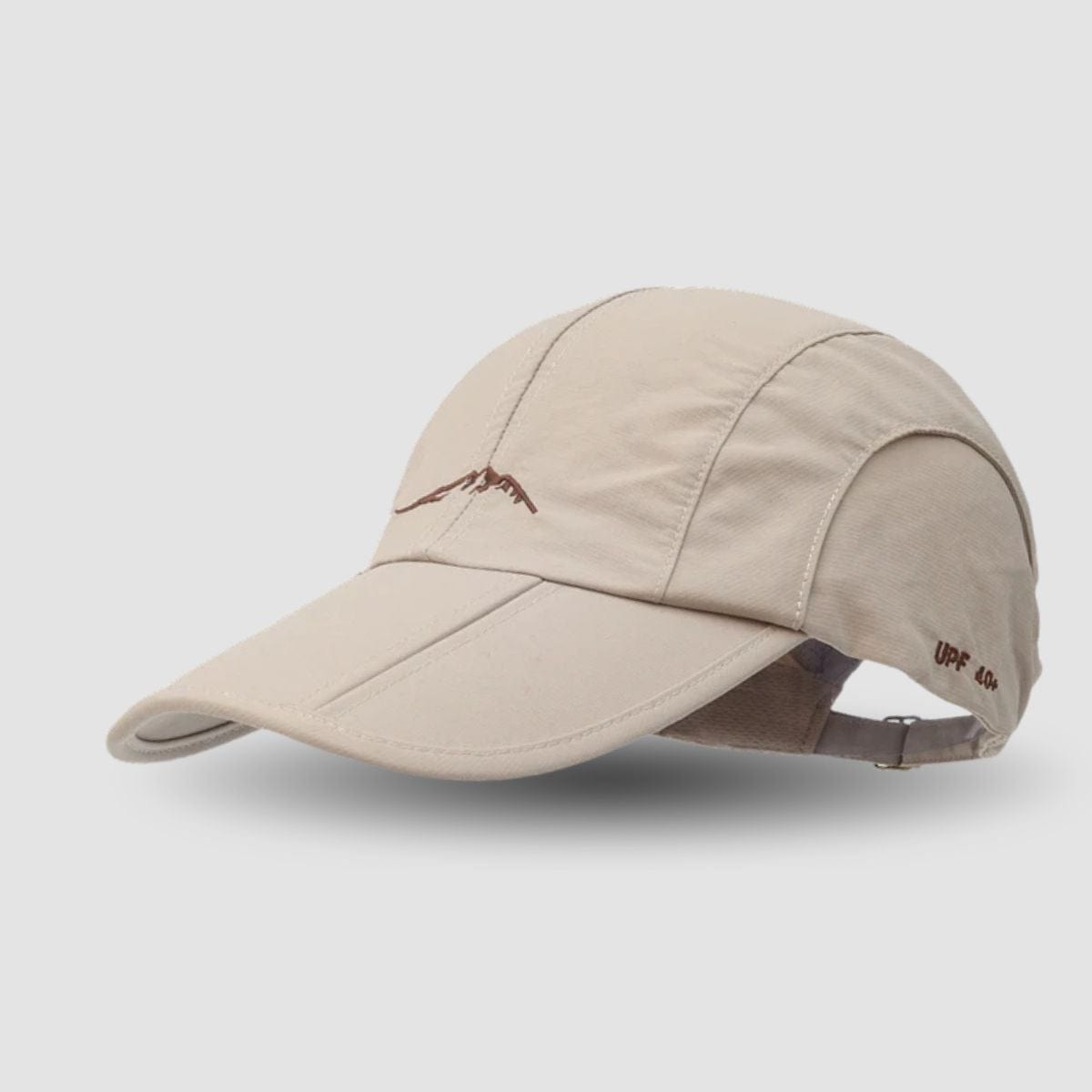 Casquette Pluie Running Femme Beige