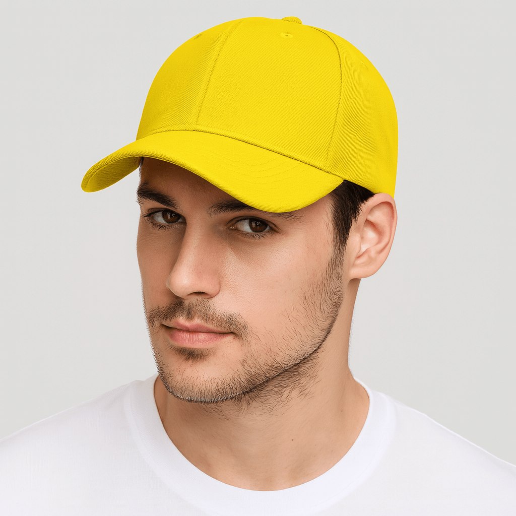 Casquette Running Homme Jaune Jaune