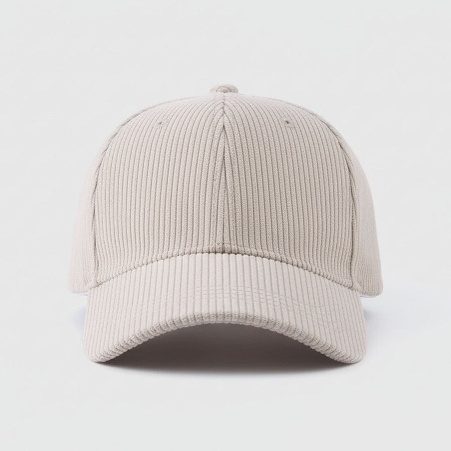 Casquette Velour Beige Femme Beige