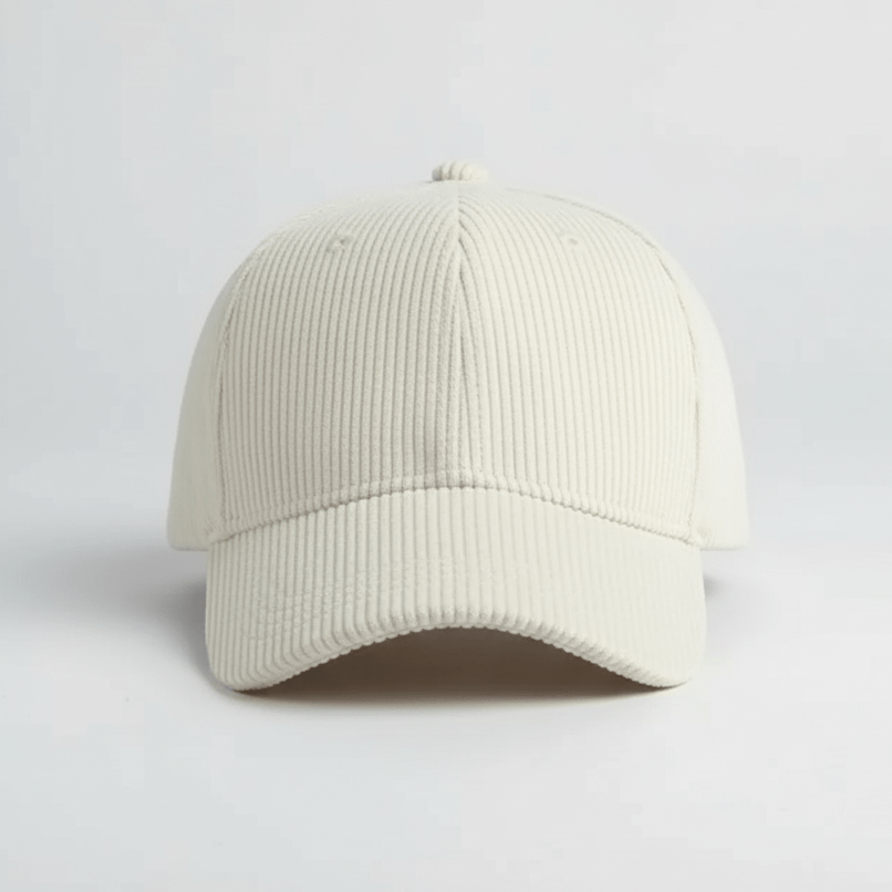 Casquette Velours Homme Beige Beige