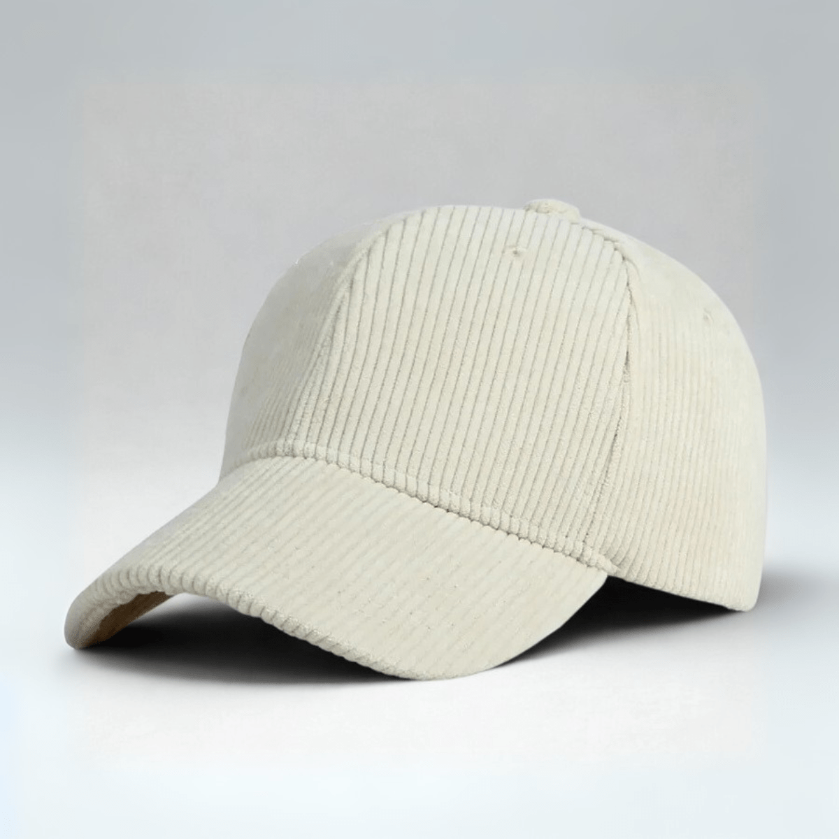 Casquette Velours Homme Beige Beige