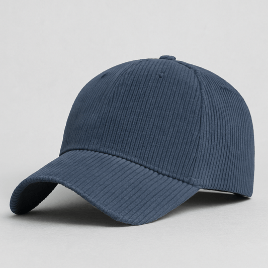 Casquette Velours Homme Bleu Marine Bleu Marine