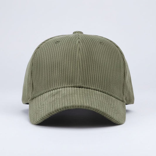 Casquette Velours Vert Femme Vert